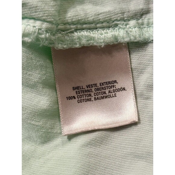 Anthropologie Holding Horses Green Long Sleeve Button Down Snap Shirt Sz 10 EUC! - Picture 5 of 5